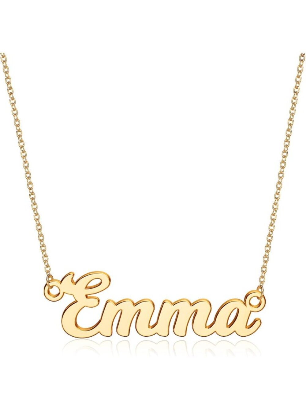 Personalized 14K Gold Plated Name Necklace | Dainty Custom Jewelry Gift for Her